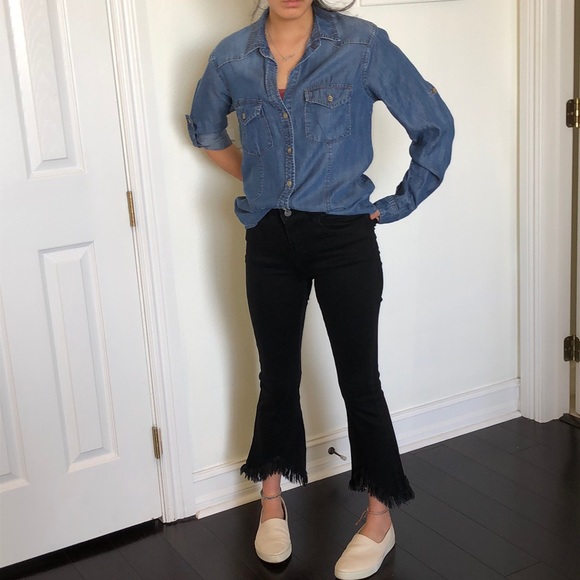 Anthropologie Tops - 🌴Cloth & Stone Denim Shirt